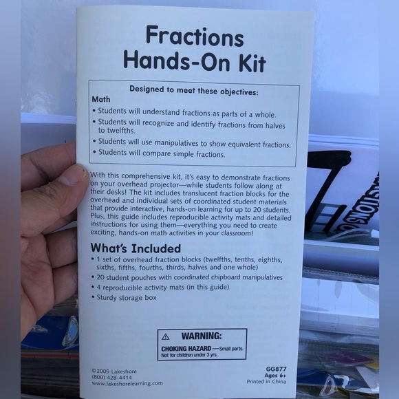 Lakeshore fractions kit - Picture 3 of 7